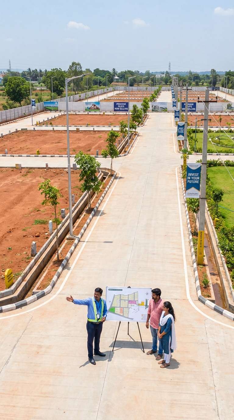 Open Plots in Amaravati