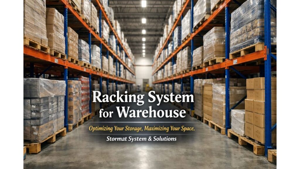 racking system for warehouse