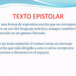 texto epistolar