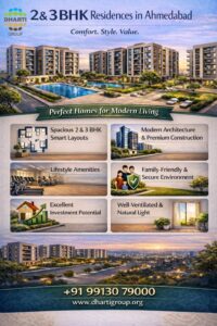 2 and 3 Bhk Residential Buildings - Dharti Group