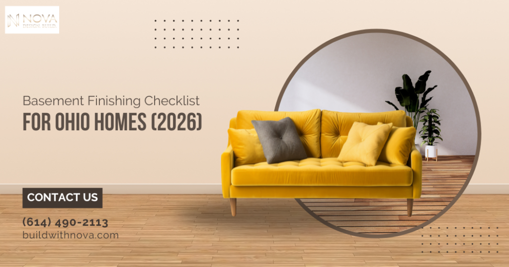 Basement Finishing Checklist for Ohio Homes (2026)