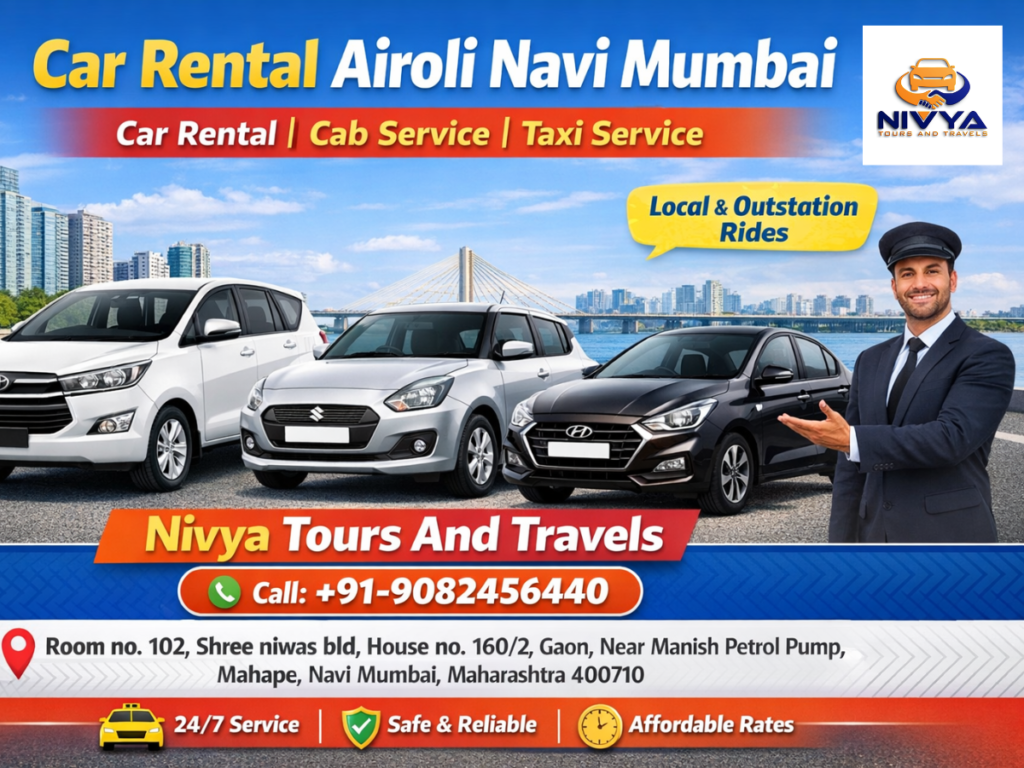 Car Rental Airoli Navi Mumbai