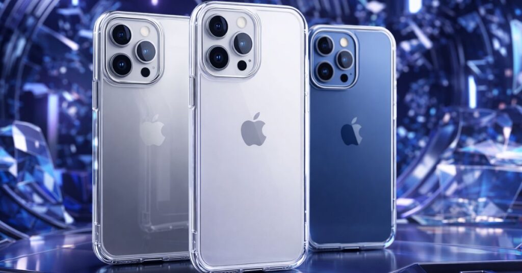 anti yellow clear case