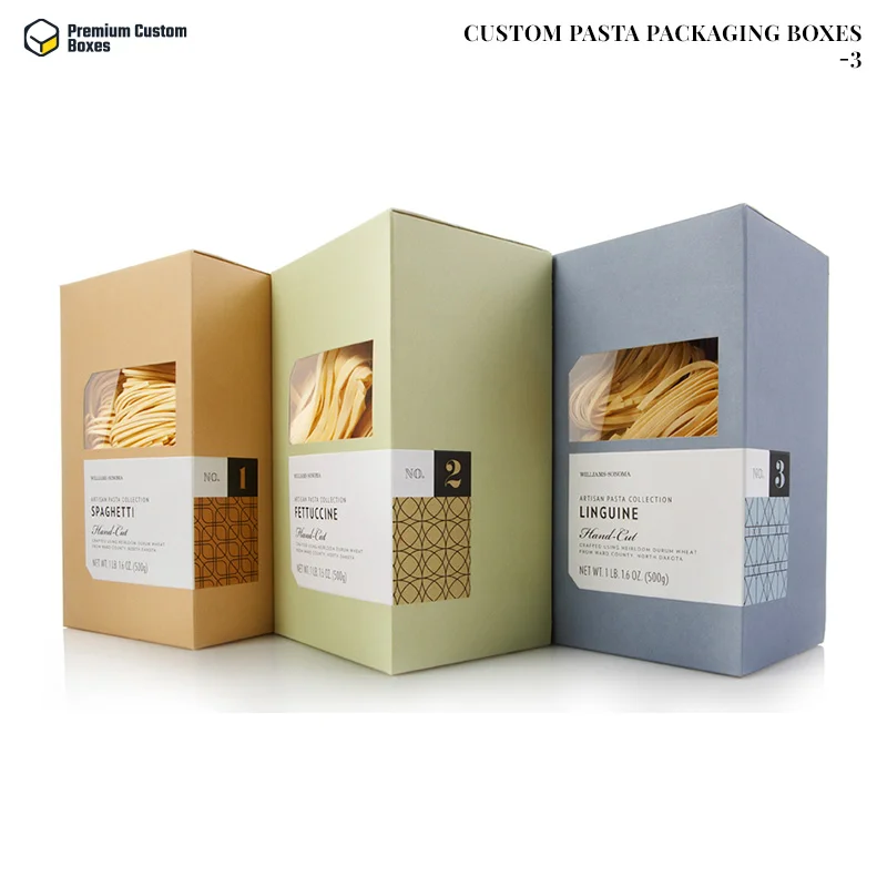 Custom Pasta boxes