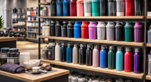 Fitness Shop for Protein Shaker and Bottle