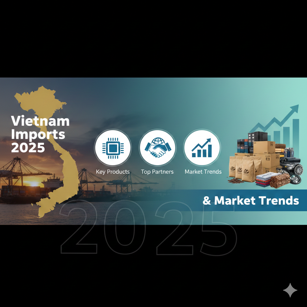 Vietnam Imports 2025: Key Products, Top Partners & Market Trends