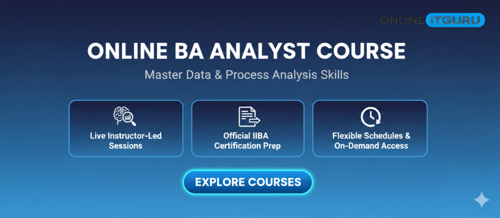 online ba analyst course