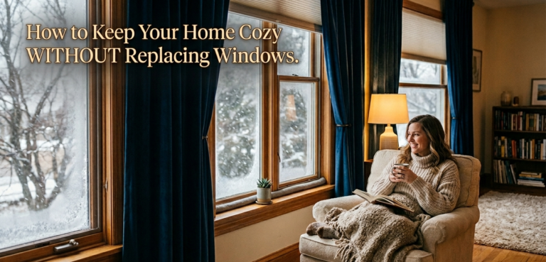 How to Keep Your Home Cozy Without Replacing Windows