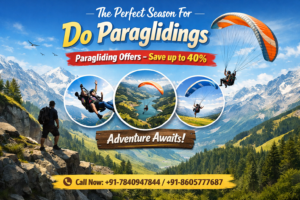 Paragliding with trained instructors
