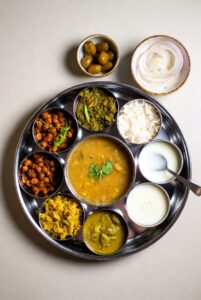 Simple Indian Veg Thali Meal Prep for the Week