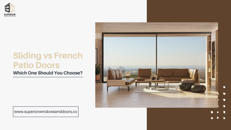 Sliding vs French Patio Doors: Which One Should You Choose?