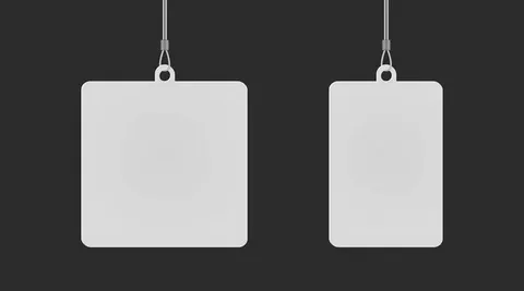 Square Hang Tags