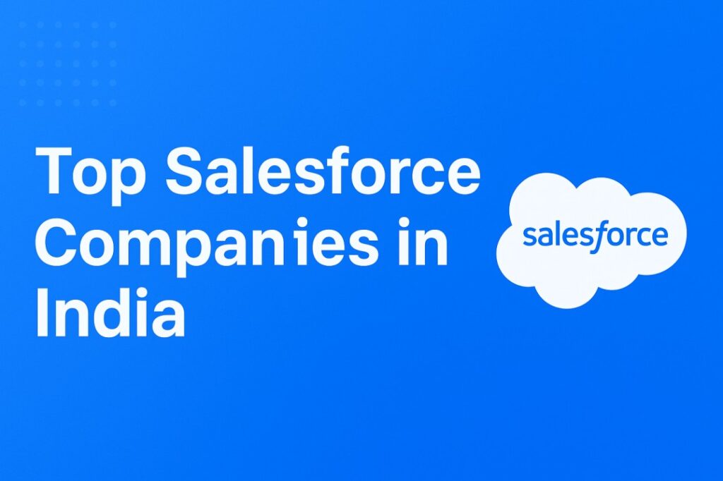 Salesforce Consulting Company in India