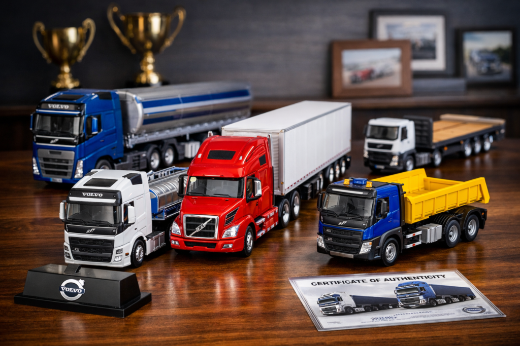 volvo scale model trucks
