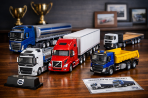volvo scale model trucks