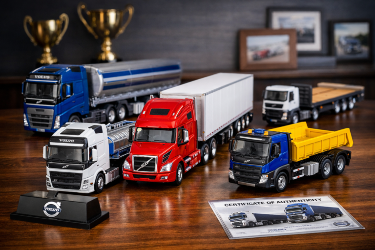 volvo scale model trucks