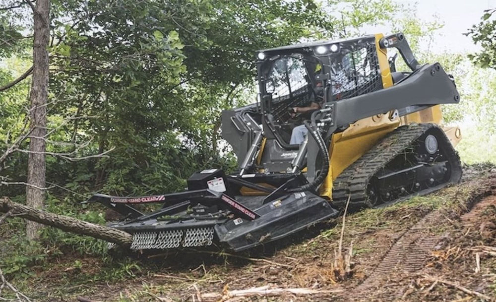 mini excavator brush cutter