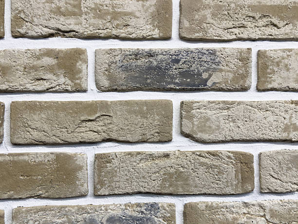 Bbrick wall background texture. Close up shot. Brick wall pattern
