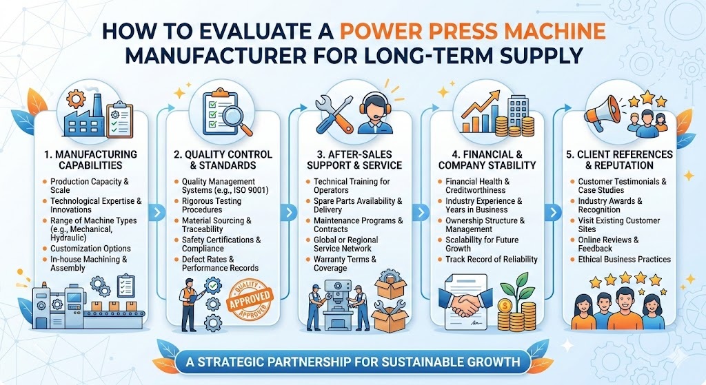 power press machine manufacturer