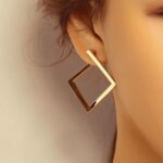 square earrings