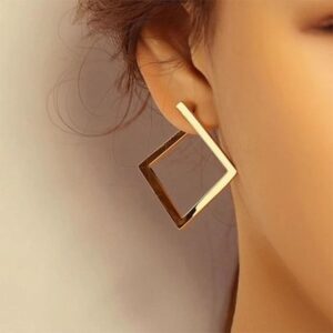 square earrings