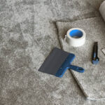 Laying of a new carpet