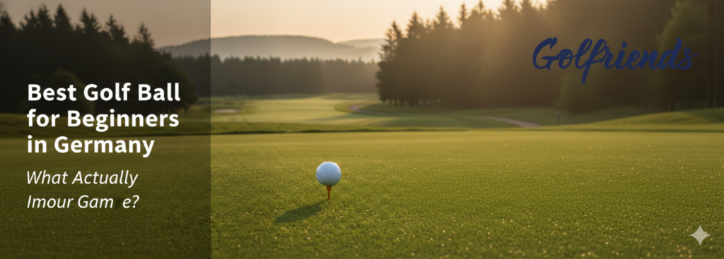 Best Golf Ball for Beginners in Germany - What Actually Improves Your Game