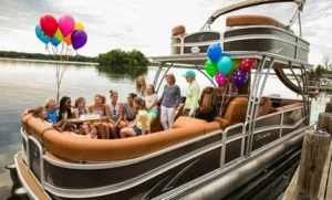 Birthday Pontoon Boat Rental