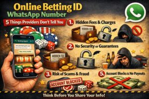 Online Betting ID WhatsApp Number: 5 Things Providers Don’t Tell You