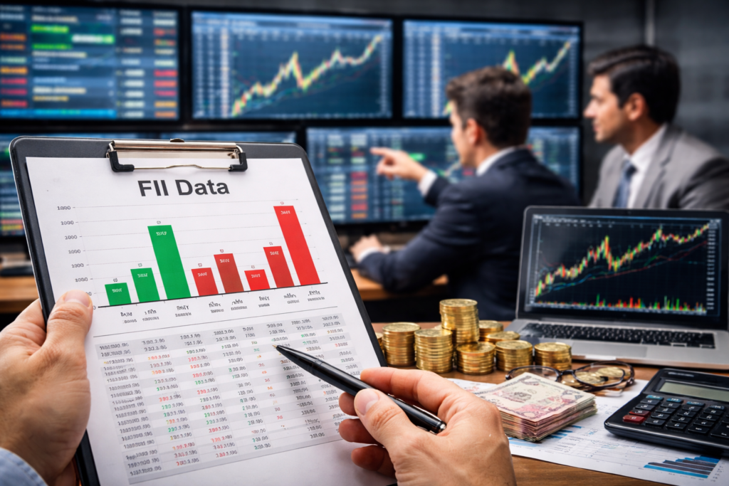 Daily FII Data NSE: What Institutional Investors Did Today