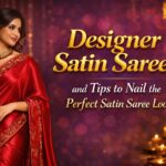 Designer Satin Sarees and Tips to Nail the Perfect Satin Saree Look