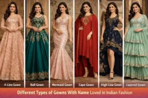 Different Types of Gowns With Name