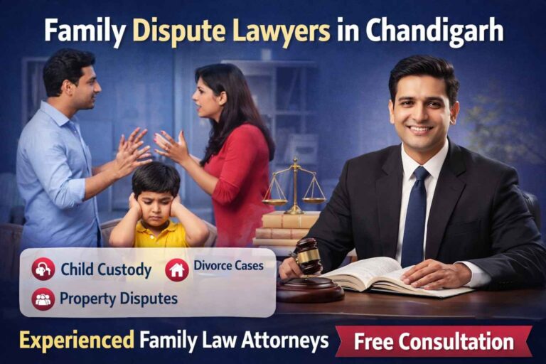 Family Dispute Lawyers in Chandigarh​