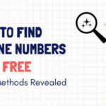 Finding phone number