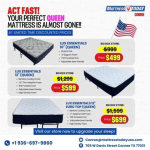 Top Mattress Places in Texas