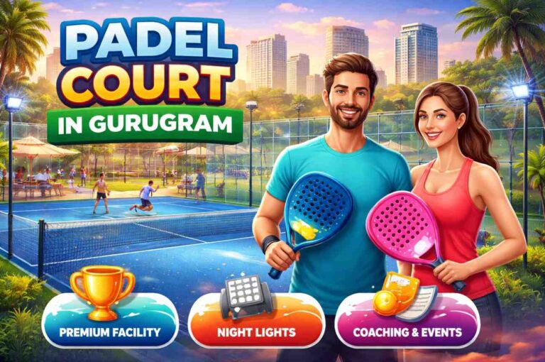 Padel court in Gurugram