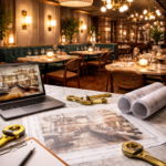Restaurant renovation and interiors with best lights