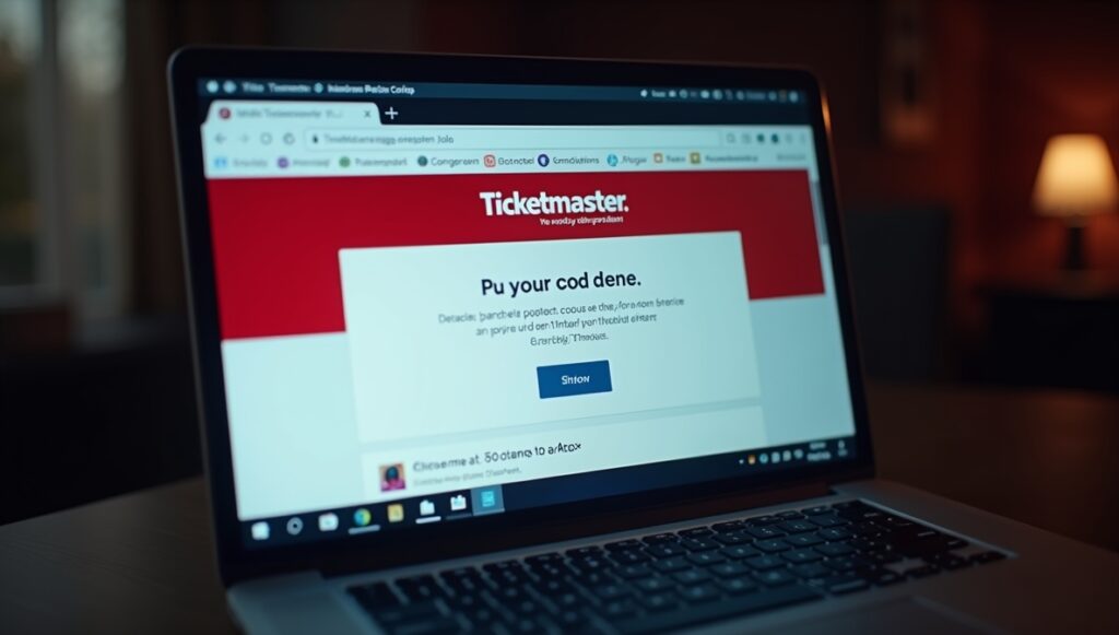 Ticketmaster Error Code 403