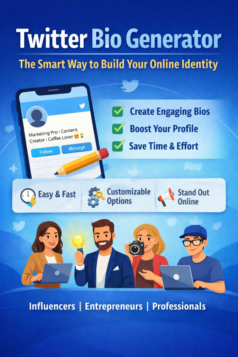 Twitter Bio Generator