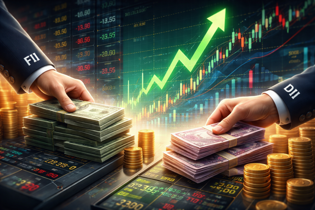 When FII and DII Both Buy: Market Breakout Signals