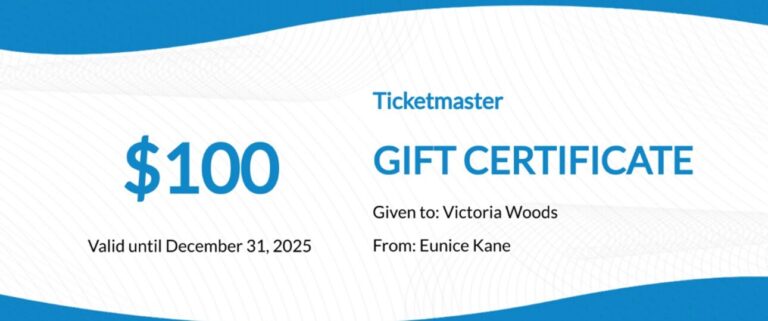 Where to Purchase Ticketmaster Gift Cards