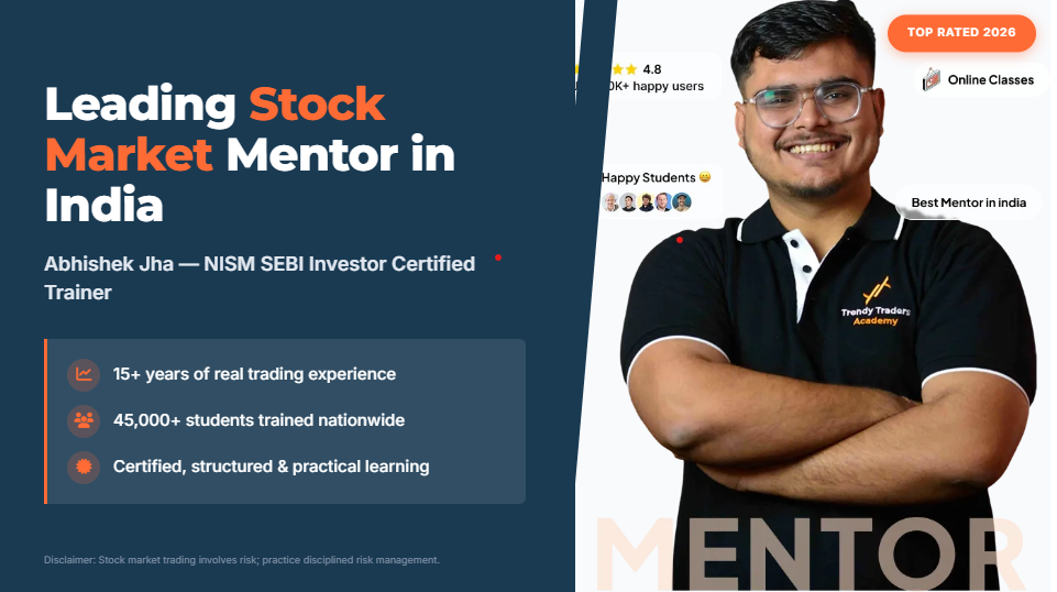best stock maket mentor in india