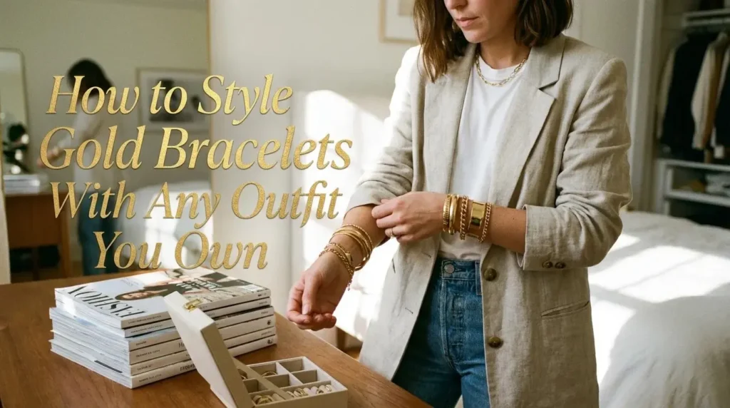 How to Style Gold Bracelets With Any Outfit You Own