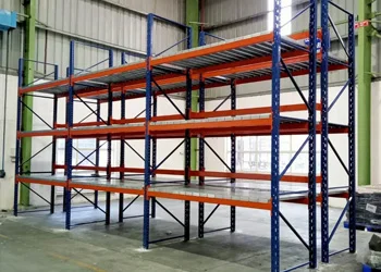 Heavy duty warehouse shelving system by Shelving Rack Manufacturers for industrial storage