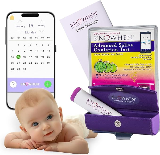 saliva ovulation test