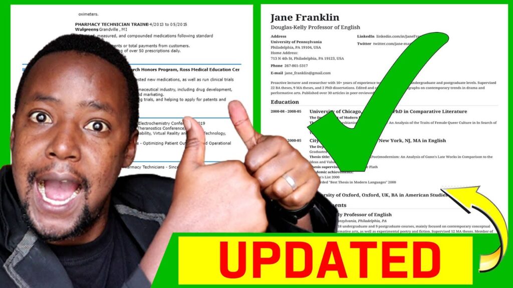 What Is the New CV Format for 2026?