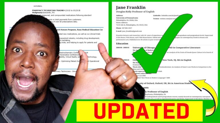 What Is the New CV Format for 2026?