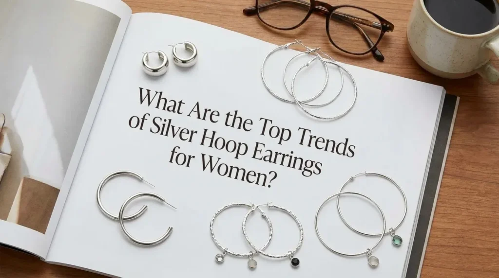 What Are the Top Trends of Silver Hoop Earrings for Women