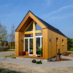 A so called tiny house, a cheap and simple one room house