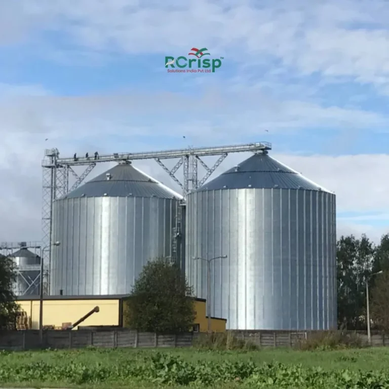 Industrial silo tank storage system